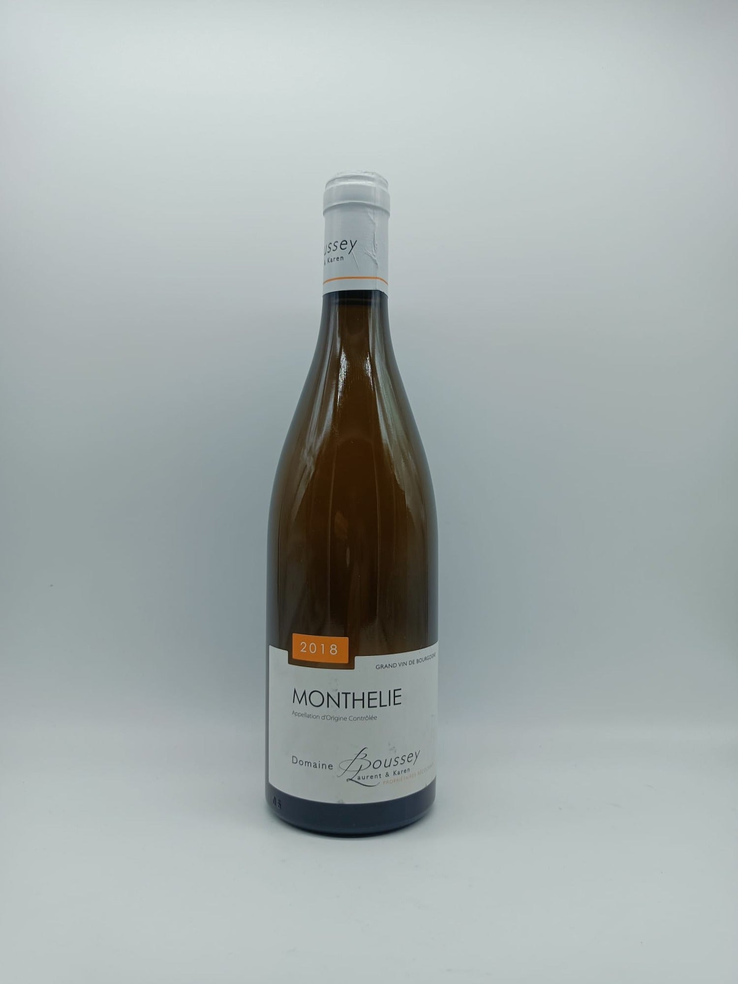 Monthélie 1er Cru “Sur la velle” Blanc 2018 - Laurent & Karen Boussey