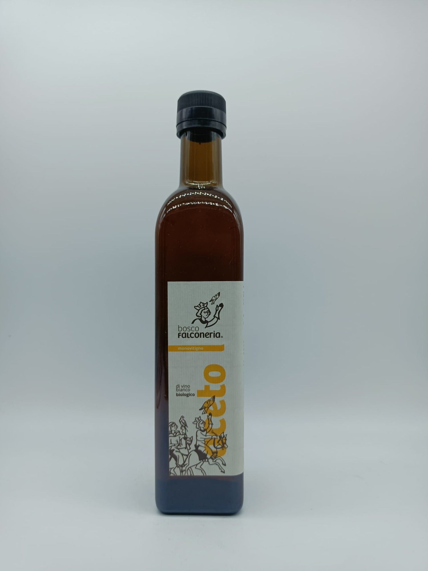 Aceto di Vino bianco biologico 0,500 l - Bosco Falconeria