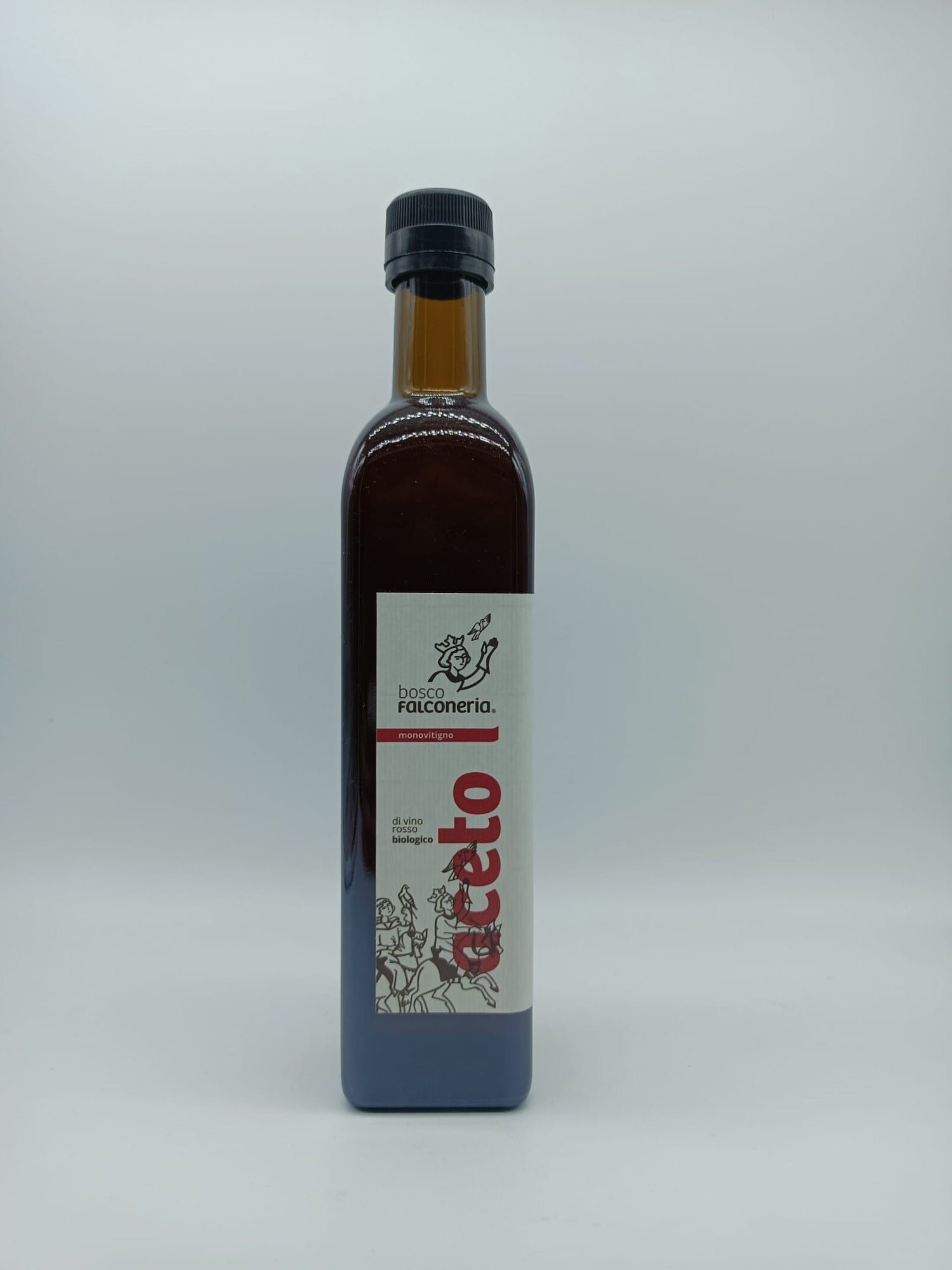 Aceto di Vino rosso biologico 0,500 l - Bosco Falconeria