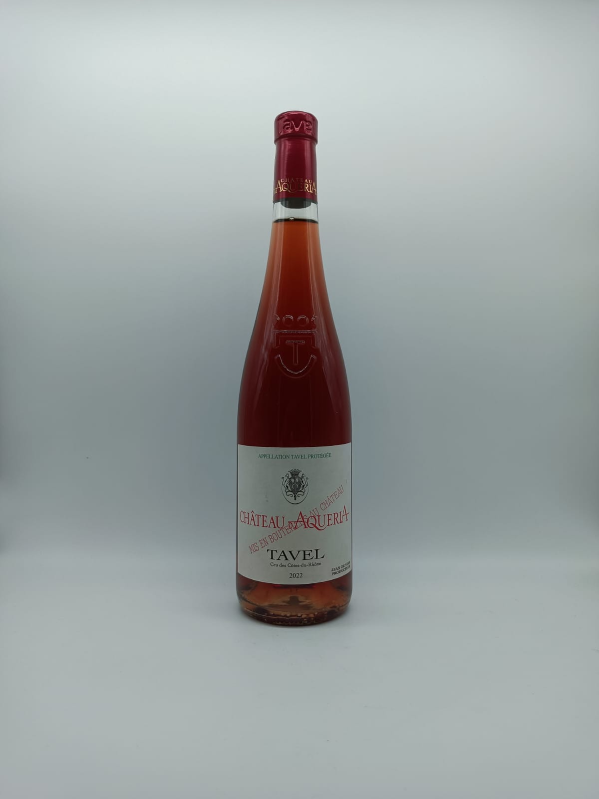 Tavel Rosè Cru des Cotes du Rhone 2022 - Chateau d'Aqueria