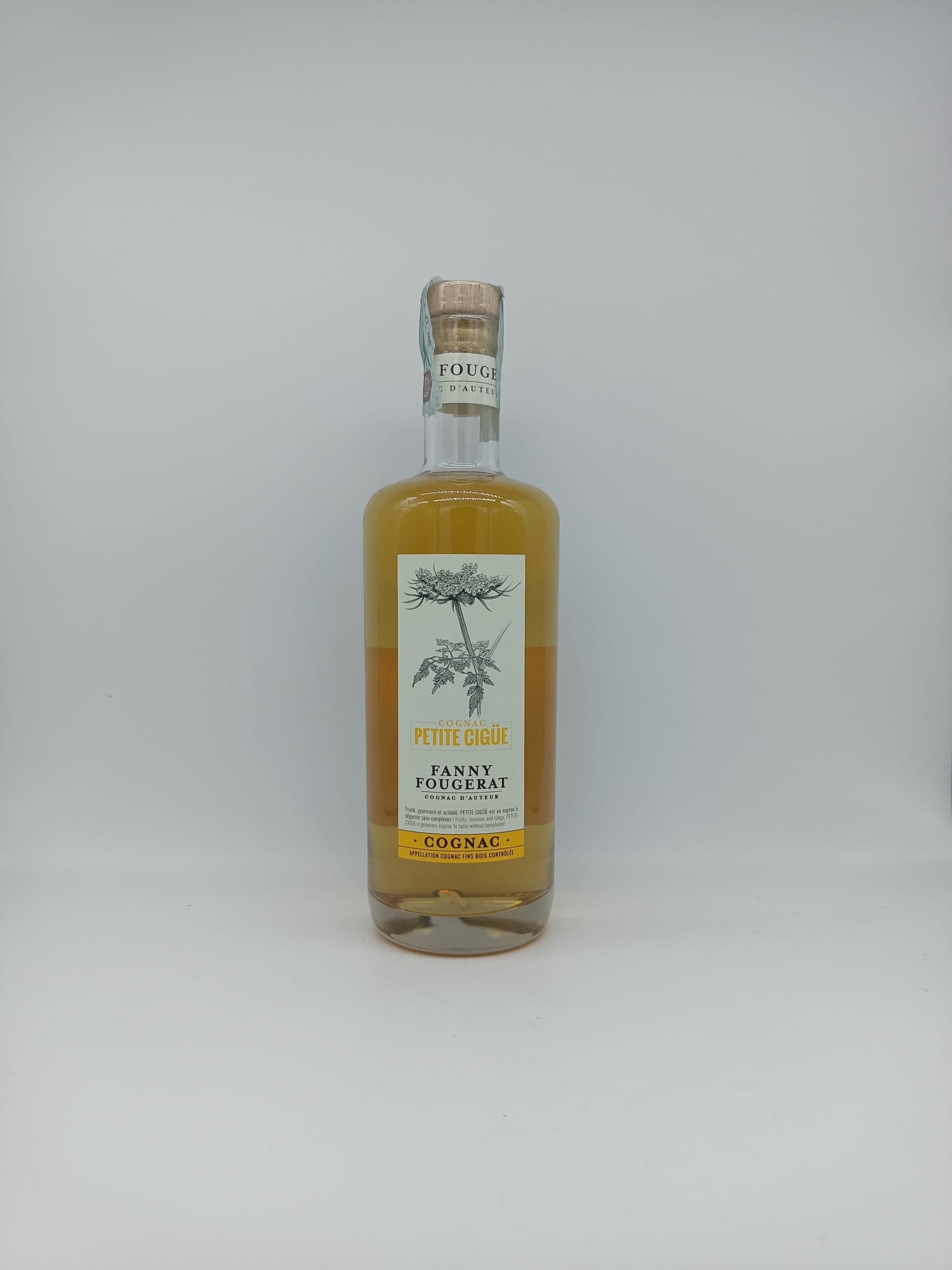 Cognac Fins Bois Petite Cigüe Vsop 40° - Fanny Fougerat