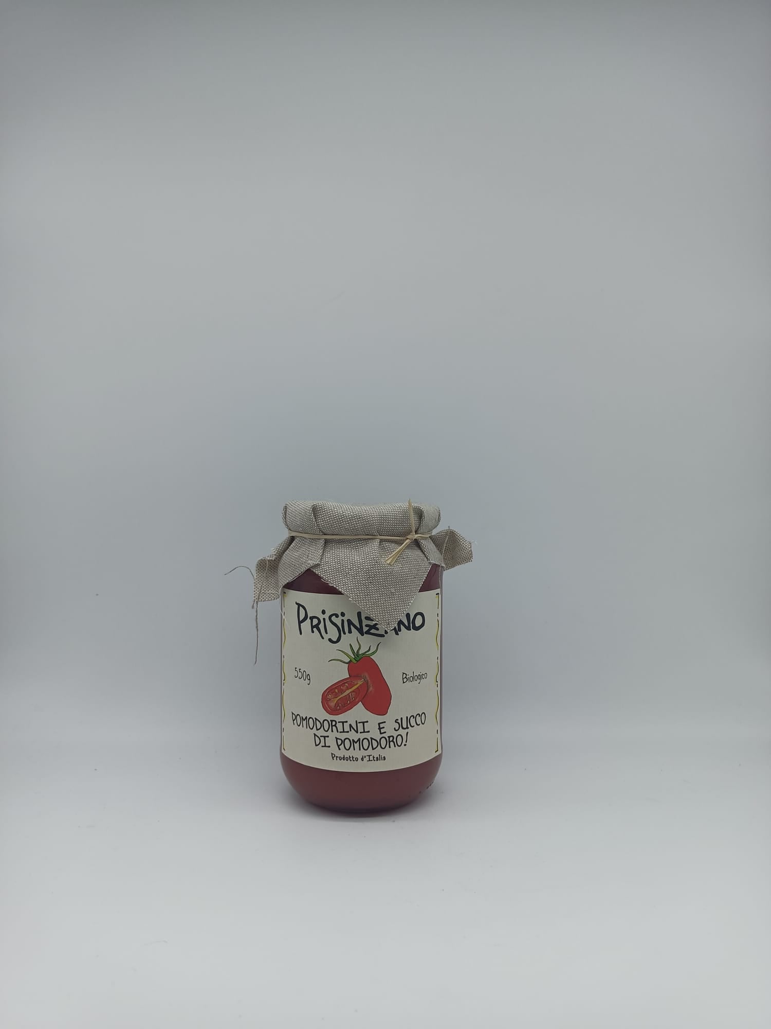 Pomodorini in Succo di Pomodoro Biologico 550 g - Prisinzano