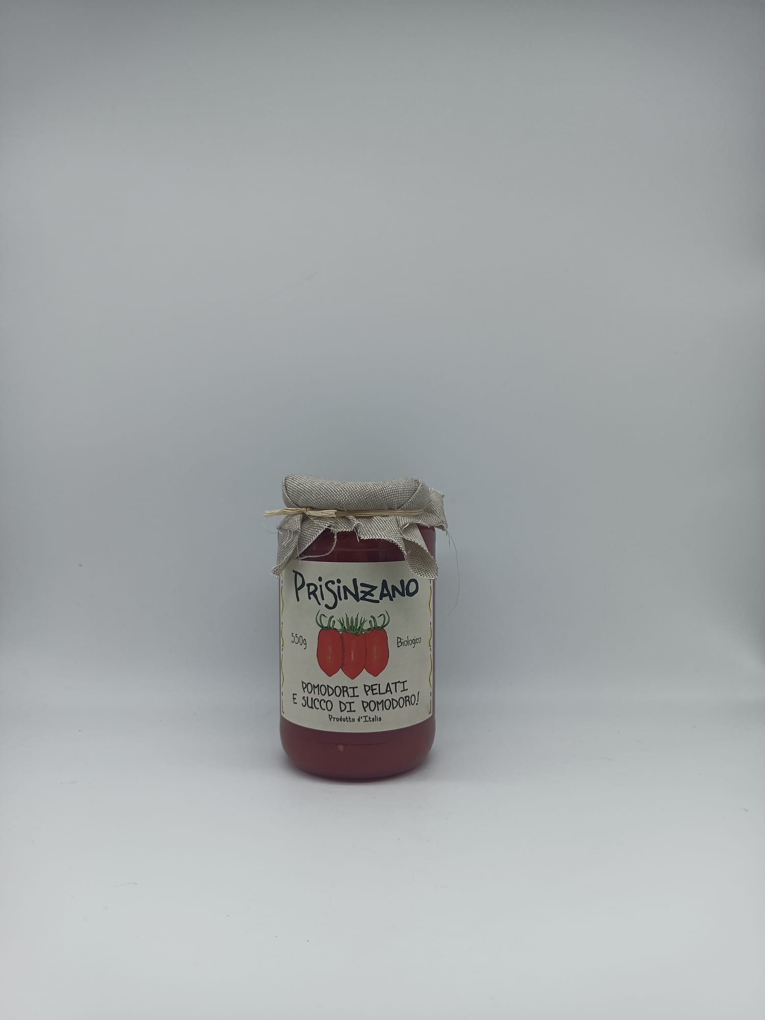 Pomodori Pelati in Succo di Pomodoro Biologico 550 g - Prisinzano