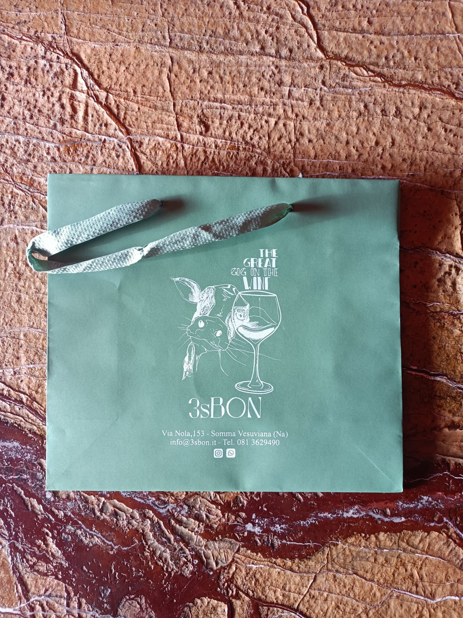 Shopper Verde rigida